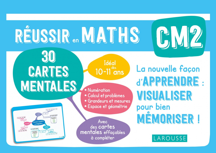 Boek Cartes mentales Maths CM2 Caroline Jambon