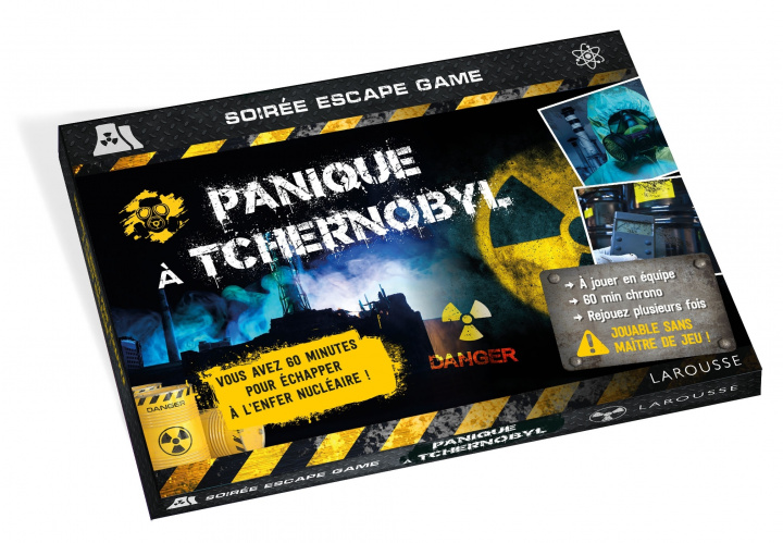 Kniha ESCAPE GAME Panique à Tchernobyl Gilles Saint-Martin