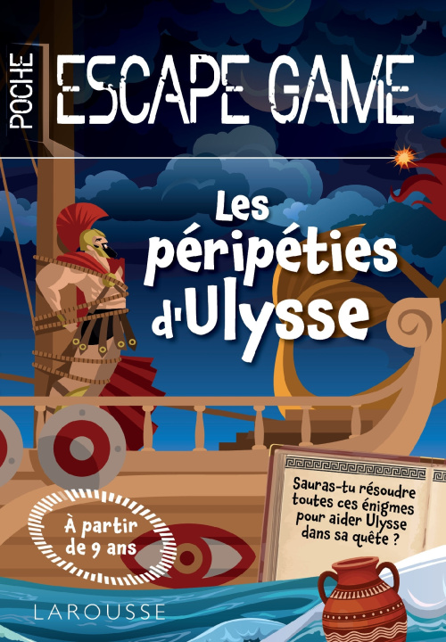 Book Escape de game de poche Junior - Ulysse rejoindra-t-il son île? Valérie Cluzel