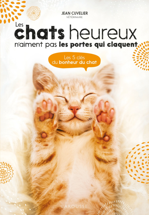 Carte Les chats heureux n'aiment pas les portes qui claquent Jean Cuvelier