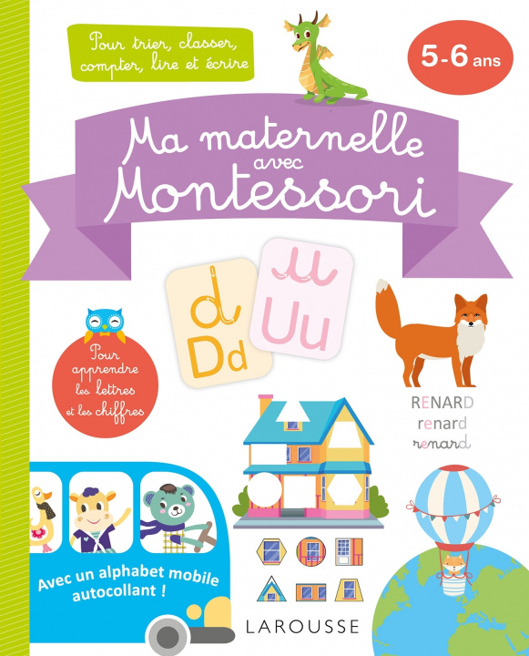 Книга Ma maternelle avec MONTESSORI, 5-6 ans 