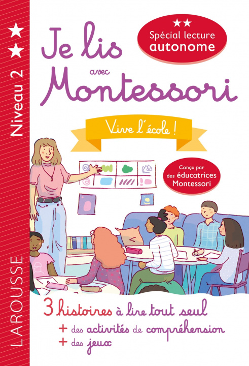 Könyv Je lis avec Montessori - niveau 2 - Vive l'école Anaïs Galon