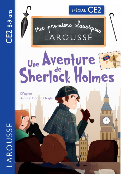 Kniha Une aventure de Sherlock Holmes d'après Arthur Conan Doyle - CE2 Martyn Back