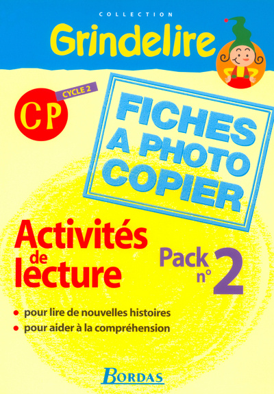 Βιβλίο Grindelire CP Activités de lecture pack n 2 Marie-Pierre Attard-legrand