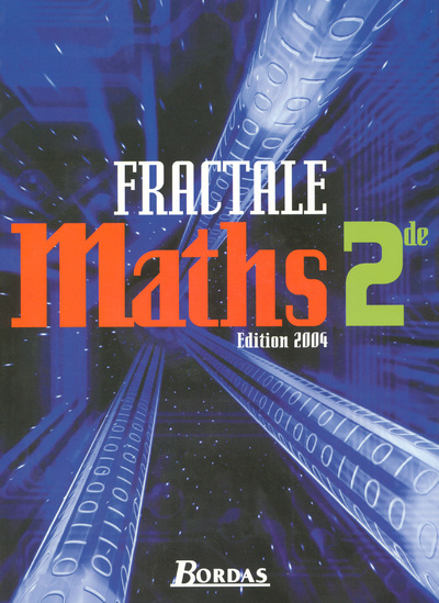 Kniha MATHS 2DE FRACTALE MANUEL 2004 Guy Bontemps