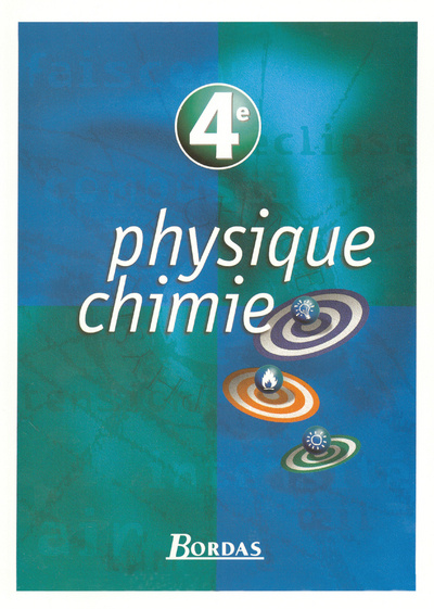 Книга PHYSIQUE CHIMIE 4EME 1998 René Vento