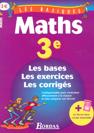 Book BASIQUES - MATHS 3E Jean-Luc Romet