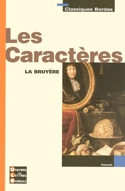 Carte LES CARACTERES Jean de La Bruyère