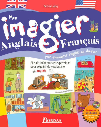 Kniha MON IMAGIER ANGLAIS-FRANCAIS Patricia Landry