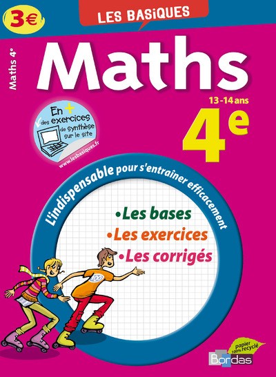 Book BASIQUES - MATHS 4E Jean-Luc Romet