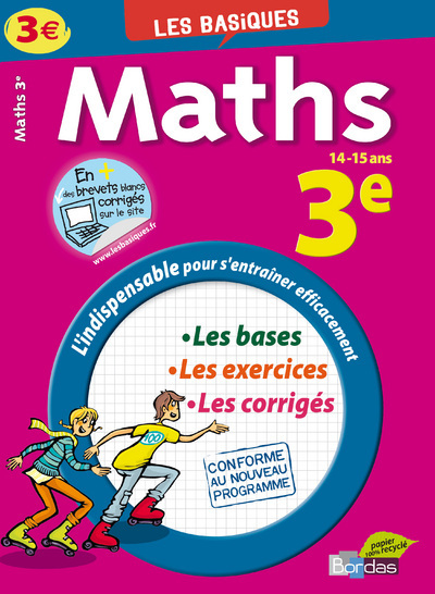 Book BASIQUES - MATHS 3E Jean-Luc Romet