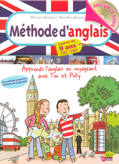 Knjiga METHODE D'ANGLAIS + CD AUDIO A PARTIR DE 9ANS CM1 CM2 Véronique Anderson