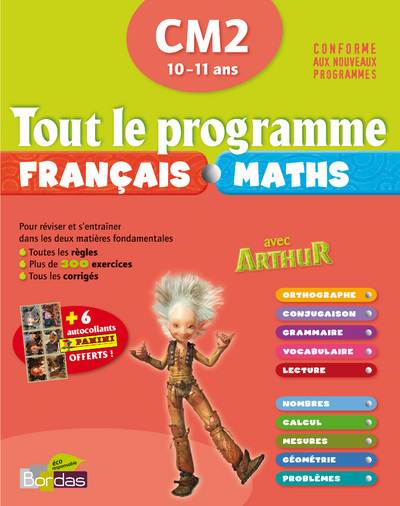 Kniha TT PROGRAMME ARTHUR CM2 PANINI Alain Gandon