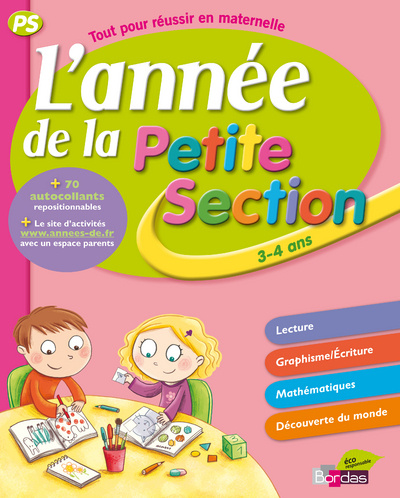 Boek L'ANNEE DE LA PETITE SECTION 3/4ANS - TOUT POUR REUSSIR EN MATERNELLE Josette Spitz