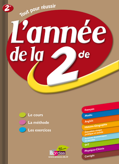 Buch ANNEE DE LA 2DE 