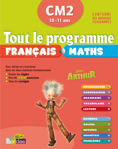 Boek TOUT LE PROGRAMME ARTHUR CM2 Ginette Grandcoin-Joly