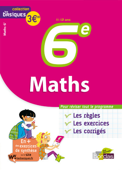 Buch LES BASIQUES - MATHS 6E Lionel Weinsanto