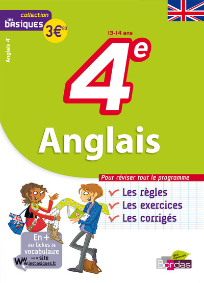 Livro LES BASIQUES - ANGLAIS 4E Catherine Azoulay