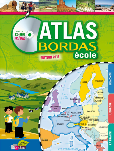 Kniha ATLAS BORDAS ECOLE + CDR PC/MA Michel Mouton-Barrère