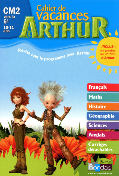 Livro CAHIER VACANCES ARTHUR CM2/6E Emelyne Giraudon