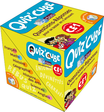 Knjiga QUIZ CUBE CE1 Véronique Lefebvre