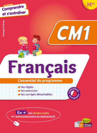 Livre COMPRENDRE ET S'ENTRAINER FRANCAIS CM1 Laurence Draut