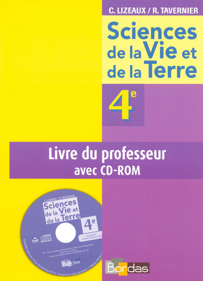 Книга SVT 4E - GUIDE PROFESSEUR + CD-ROM 2007 Vincent Audebert