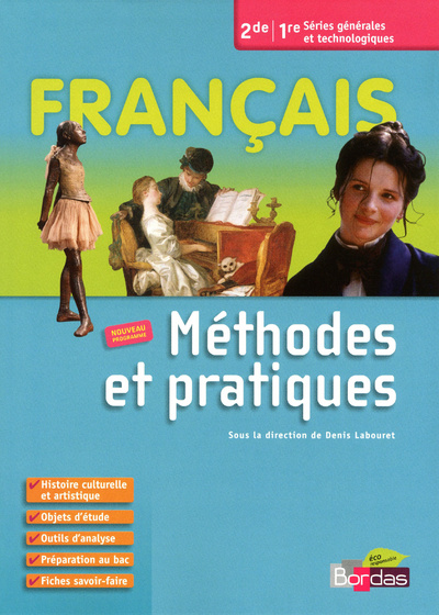 Knjiga FRANCAIS METHODES 2DE/1RE PROG 2010 GF Denis Labouret