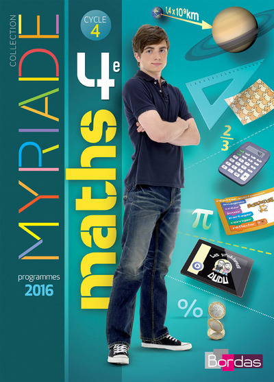 Kniha Myriade Mathématiques 4e 2016 Manuel élève Marc Boullis