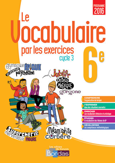 Könyv Le vocabulaire par les exercices 6E 2017 - Cahier d'exercices Thomas Gargallo
