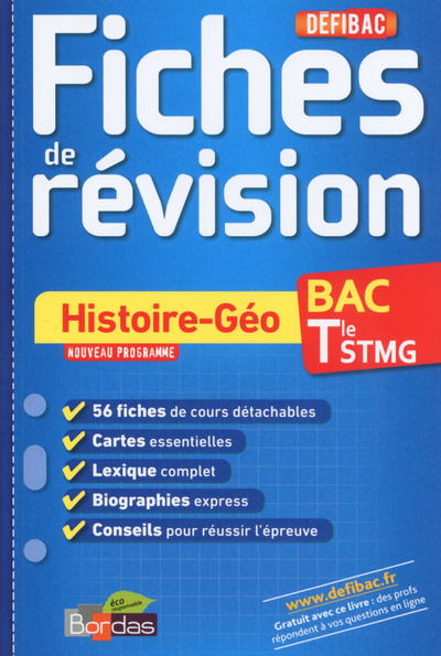 Kniha DEFIBAC FICHES REVISION HISTOIRE-GEOGRAPHIE TERMINALE STMG Georges Riggi