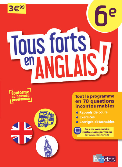 Carte Tous forts en Anglais ! 6e Nicole Gandilhon