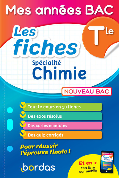 Kniha Mes années Bac - les fiches Chimie Tle David Dubus