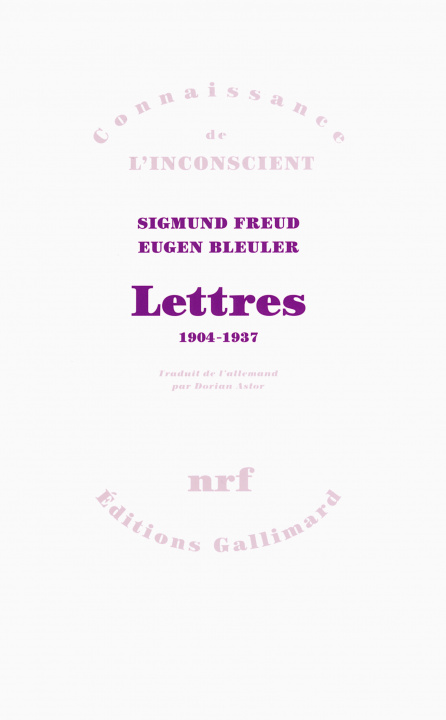 Boek Lettres Freud
