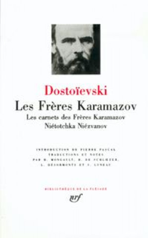 Kniha Les Frères Karamazov Dostoïevski