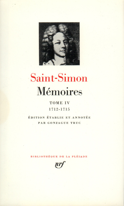 Book MEMOIRES SAINT-SIMON