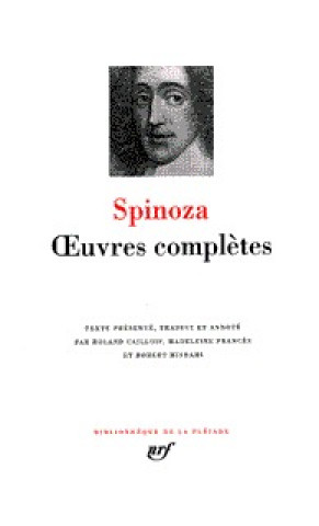 Carte Œuvres complètes Spinoza
