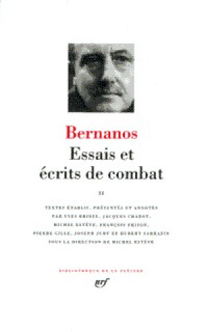 Kniha Essais et écrits de combat Bernanos