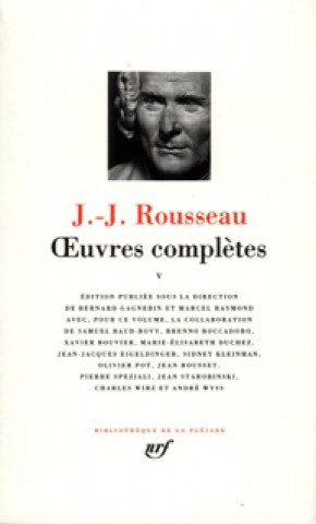 Kniha Œuvres complètes Rousseau