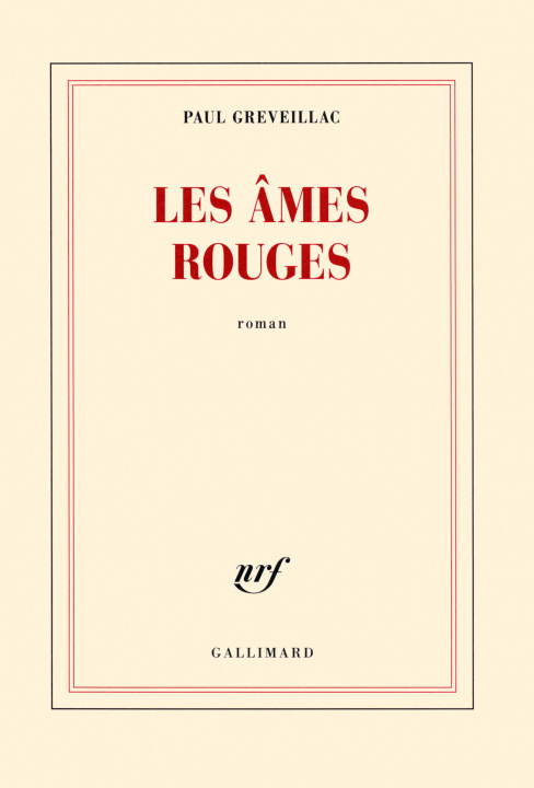 Knjiga Les ames rouges Greveillac