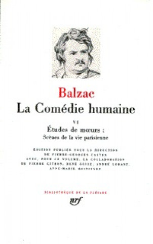 Carte La Comédie humaine Balzac
