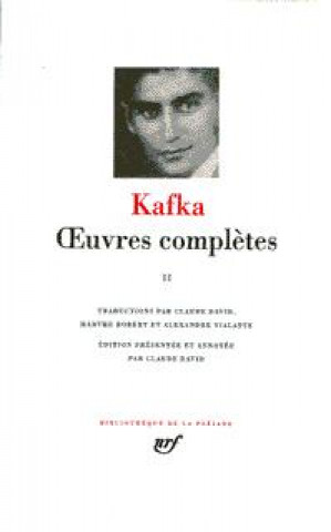 Book OEUVRES COMPLETES Kafka