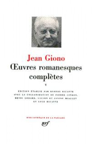 Kniha Œuvres romanesques complètes Giono