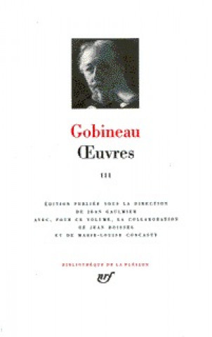 Book Œuvres Gobineau