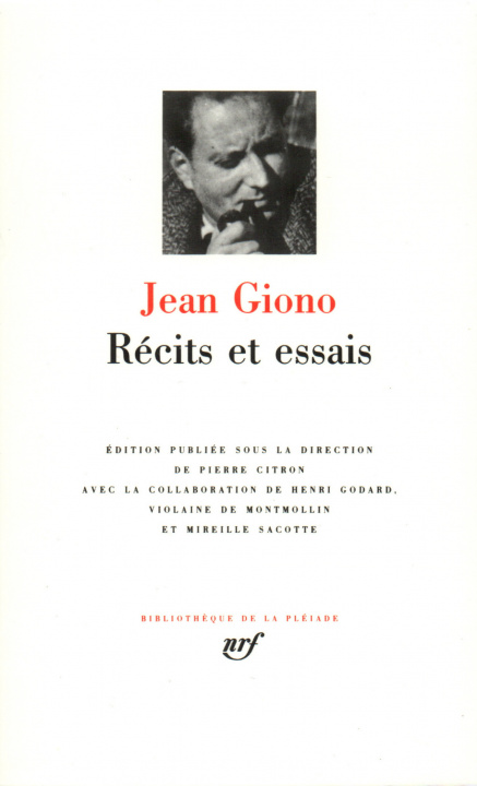 Buch Récits et essais Giono