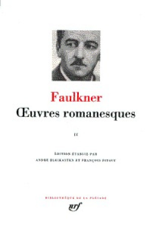 Book Œuvres romanesques Faulkner