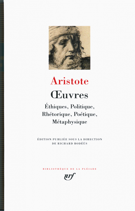 Kniha Œuvres Aristote