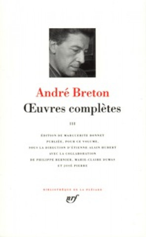 Knjiga Œuvres complètes Breton