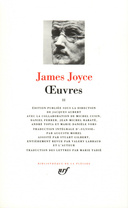 Kniha Œuvres Joyce
