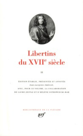 Kniha Libertins du XVIIᵉ siècle 